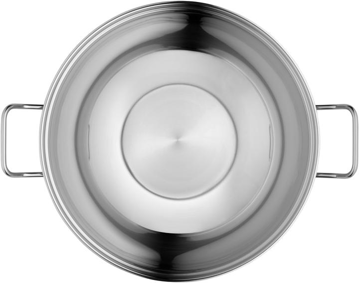 Produktbild WMF Wok Wokpfanne 36cm Taiwan Deckel Ablagegitter Party Induktion Edelstahl (36 cm, Wok Pfanne, Edelstahl)