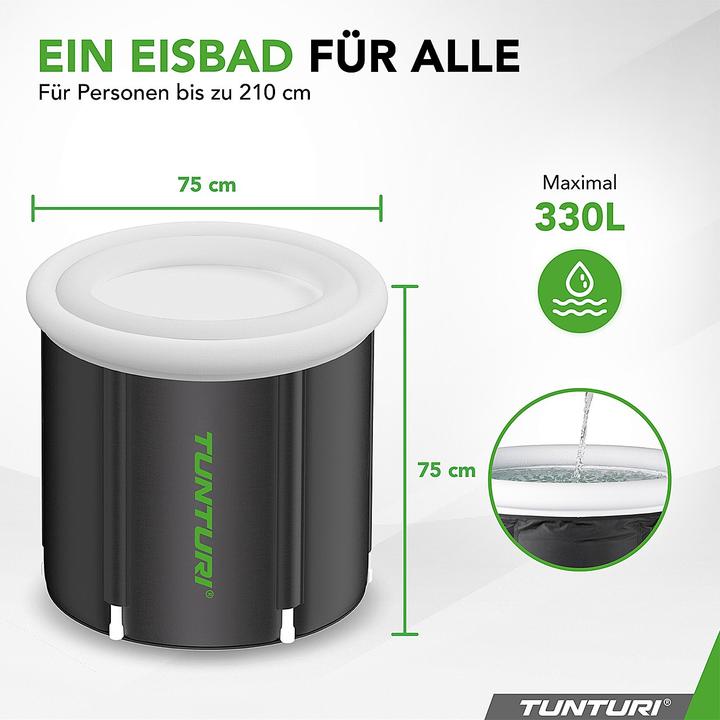 Image du produit Tunturi IB30 Eisbad (330 l, 75 cm, 75 cm)