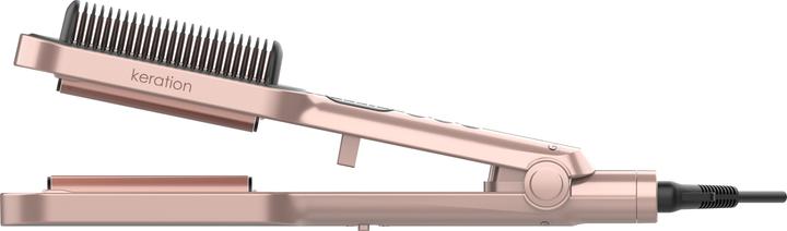 Actual product image GAMA GI1901 Waver and Brush curling iron with