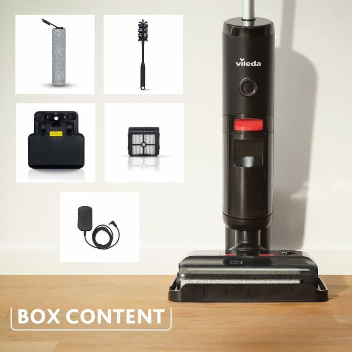 Actual product image Vileda PureClean S5 Plus (Vacuuming + mopping)