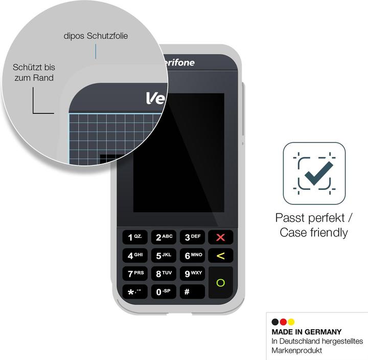 Image du produit Dipos Anti-Shock Film de Protection d’écran (1 pcs, Verifone e285)