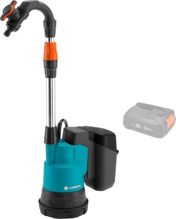 Produktbild Gardena Akku-Regenfasspumpe (Regenfasspumpe)