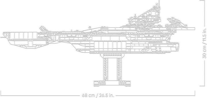 Produktbild LEGO Super Heroes S.H.I.E.L.D.-Helicarrier (76354, LEGO Marvel)