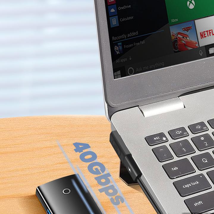 Produktbild Avizar USB-C Adapter mittig abgewinkelt (USB Typ C, USB B)