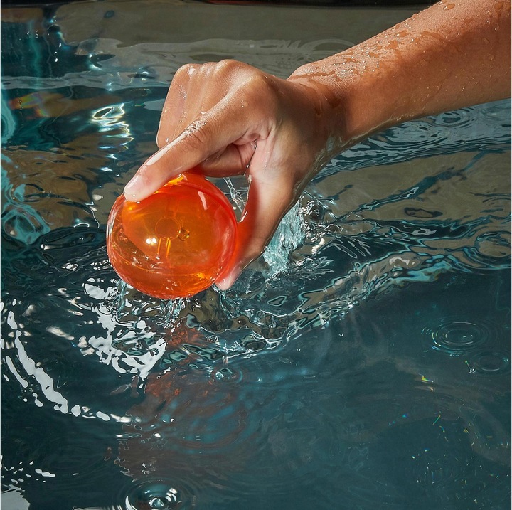 Immagine prodotto Nerf Super Soaker Hydro Balls confezione da 3 palline riutilizzabili e riempibili con acqua.
