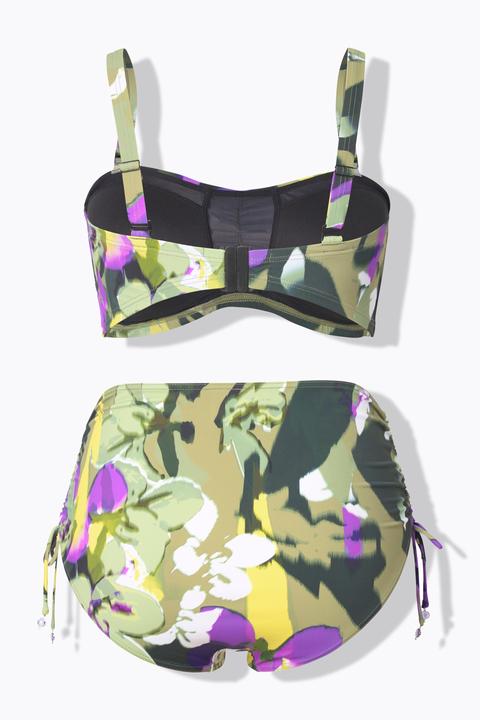 Actual product image Ulla Popken Floral Two Piece BIkini Set (48)