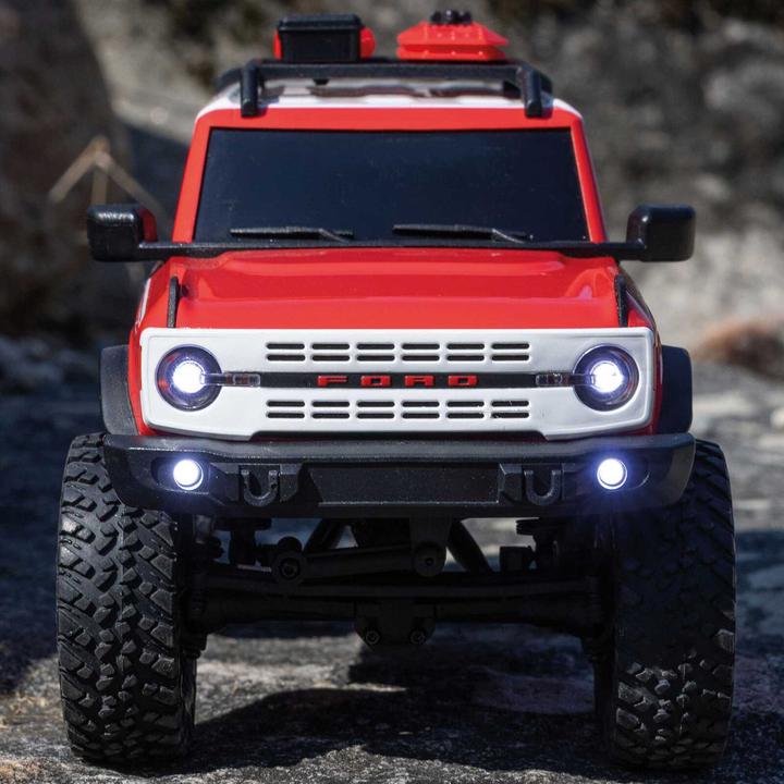 Image du produit Axial Rock Crawler SCX24 Ford Bronco, Rot RTR, 1:24 (RTR Prêt à fonctionner)