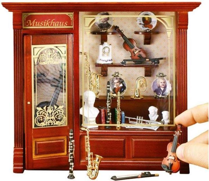 Actual product image Reutter 001.797/3 - Room Box "Music House", miniature