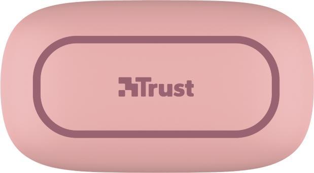 Produktbild Trust Nika Compact Blueth Earphones Pink (ANC, 8 h, Kabellos)