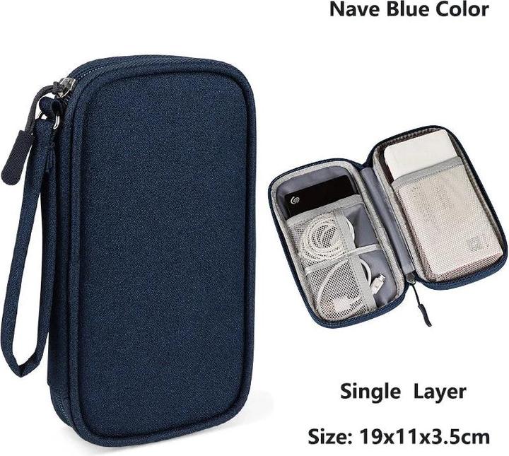 Only-Bags.Store Cable bag, electronic bag, organiser for electronic accessories, portable cable organiser