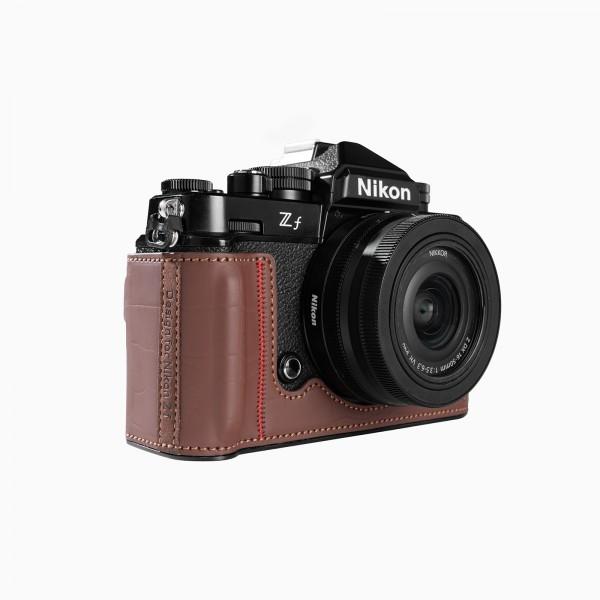 Actual product image SmallRig Kit Ledere Tasche für Nikon Z f (braun) - 5096