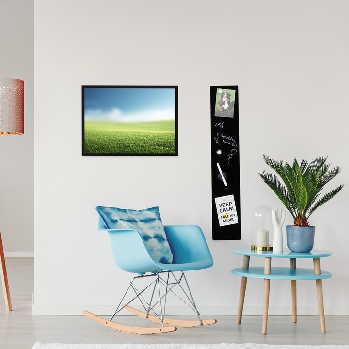 Actual product image Relaxdays Magnetic Dry Erase Board (Magnet board, 80 x 40 cm)