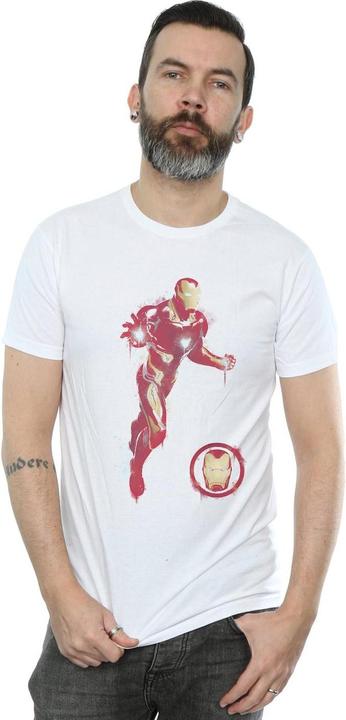 Image du produit - T-shirt AVENGERS ENDGAME PAINTED IRON MAN - Homme (S)