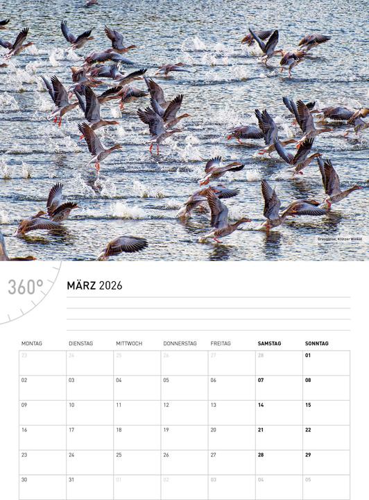 Produktbild MecklenburgerBuchtBroschürenkalender2026 (A3, A4)