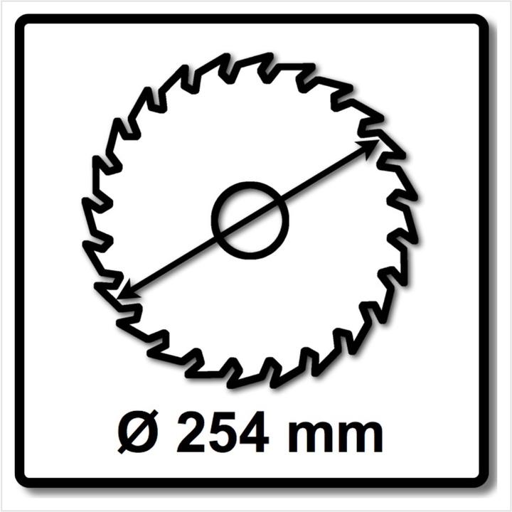 Produktbild Bosch Professional Zubehör Akku-Kreissägeblatt Expert for Laminated Panel, 254 x 2,6/1,8 x 30, 78 Zähne
