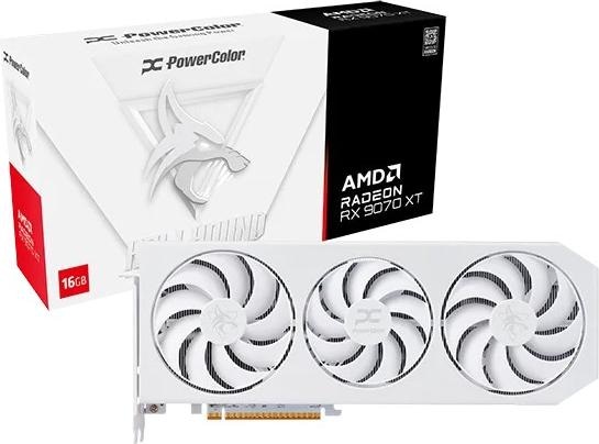 Produktbild Powercolor Hellhound Spectral White Radeon RX 9070 XT (16 GB)