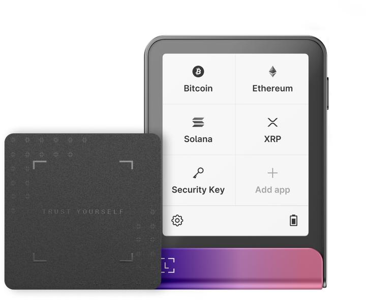 Produktbild Ledger Flex - Graphite inkl. Recovery Key (Bitcoin, Cardano, Ethereum Classic)