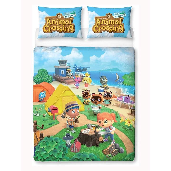 Immagine prodotto Animal Crossing Set di biancheria da letto con logo