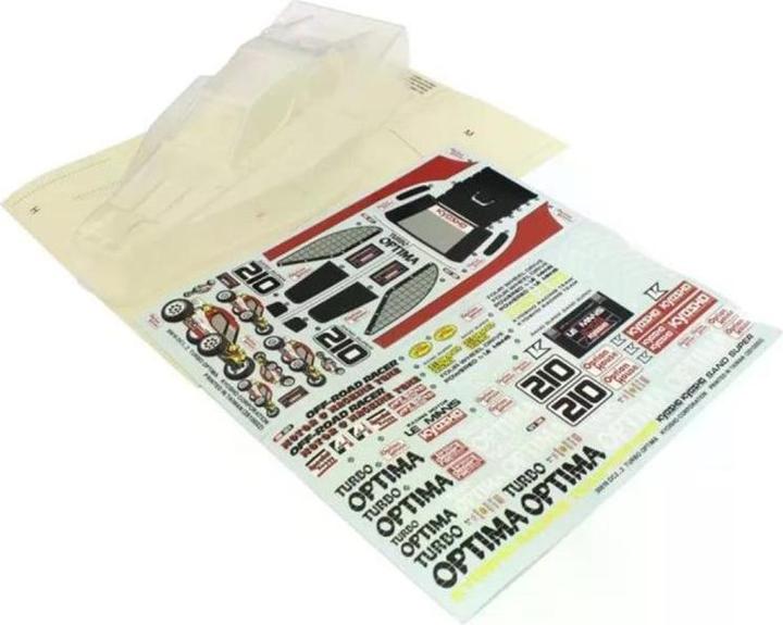 Image du produit Kyosho Carrosserie Turbo Optima Buggy non peinte, 1:10