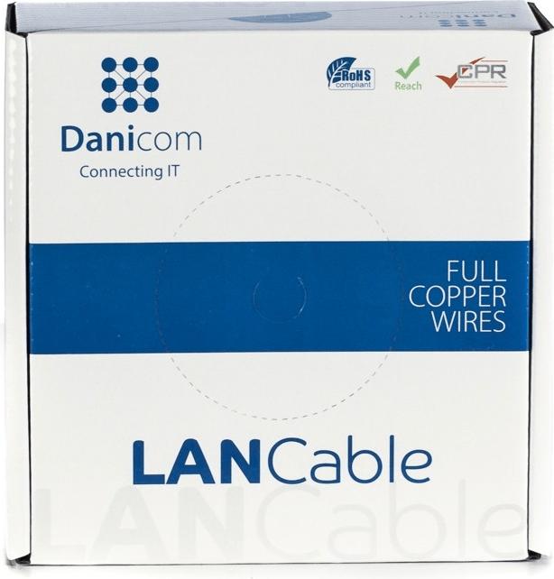 Produktbild Dsit DANICOM CAT5E FTP 50m Starrleiter (FTP, CAT5e, 50 m)