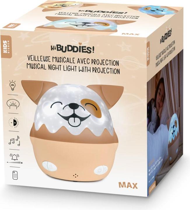 Image du produit Bigben Veilleuse Kids - Dog (sans fil/projection)