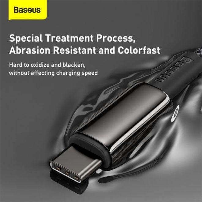 Productafbeelding Baseus USB C – USB C (1 m, USB 2.0, 100 W)