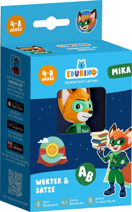 Edurino Figur Mika Wörter, d (Allemand)