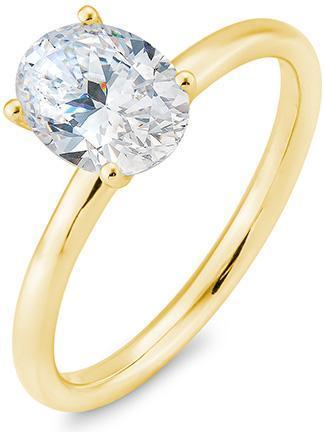 Actual product image Breuning Oval (58, 750/18 K Gold)