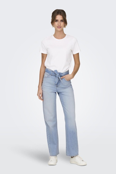 Produktbild Only ONLMADDIE Hohe Taille Weiter Beinschnitt Jeans Straight-Fit jeans (W29/L32)