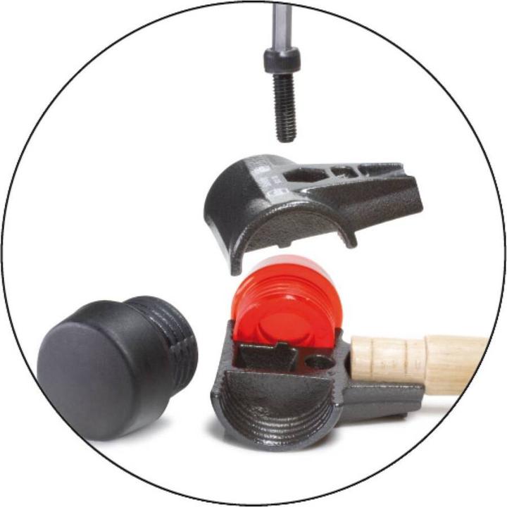 Actual product image Wiha Soft Face Hammer medium hard, medium (3000 g)
