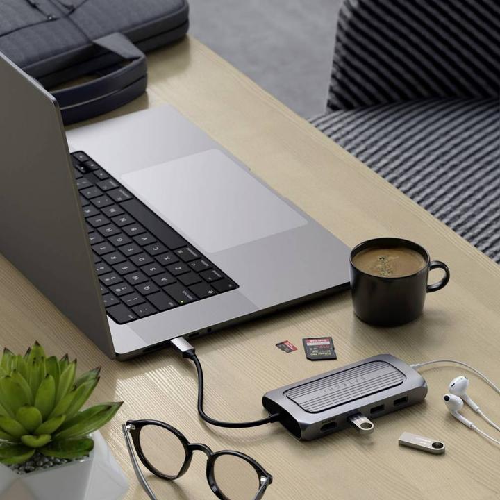 Produktbild Satechi USB-C-Station/Replikator (U4MA3M) (USB-C, 7 Ports)