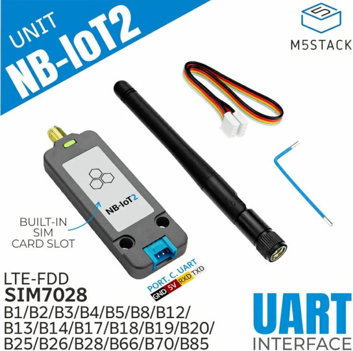 Produktbild M5Stack Unit NB-IoT2 Modul SIM7028