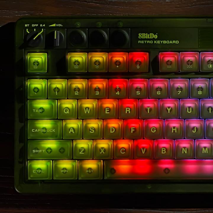 Produktbild 8bitdo Mechanical Keyboard, Xbox/PC/Android (Eng. Int., Kabellos, Kabelgebunden)