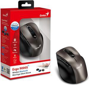 Produktbild Genius Ergo 9000S/Ergonomická/Optická/Pro praváky/2 400 DPI/Bezdrátová USB + Bluetooth/Champagne Tit (Kabellos)