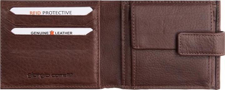 Actual product image Giorgio Carelli Billfold w safety closure, RFID