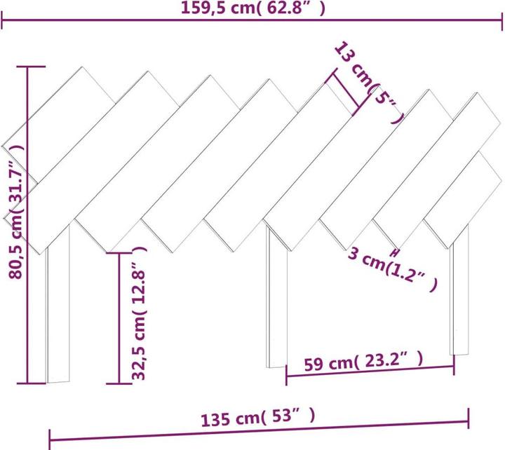 Produktbild VidaXL Ute (178 x 3 x 80.5 cm)