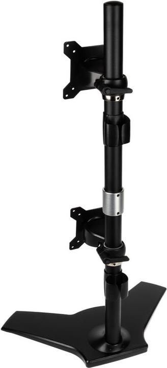 Actual product image Silverstone SST-ARM24BS - Vertical Dual Monitor Arm (Table, 24.02", 8 kg)