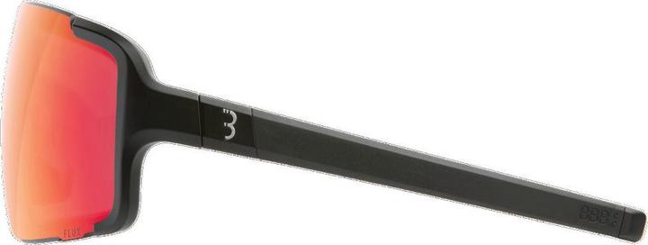 Image du produit BBB Lunettes Chester noir, FLUX rouge (Mat, Flux Red)