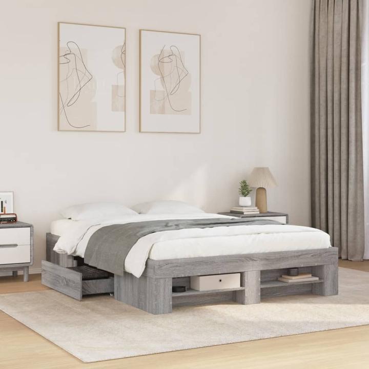 Actual product image vidaXL Bedstead (140 x 190 cm)