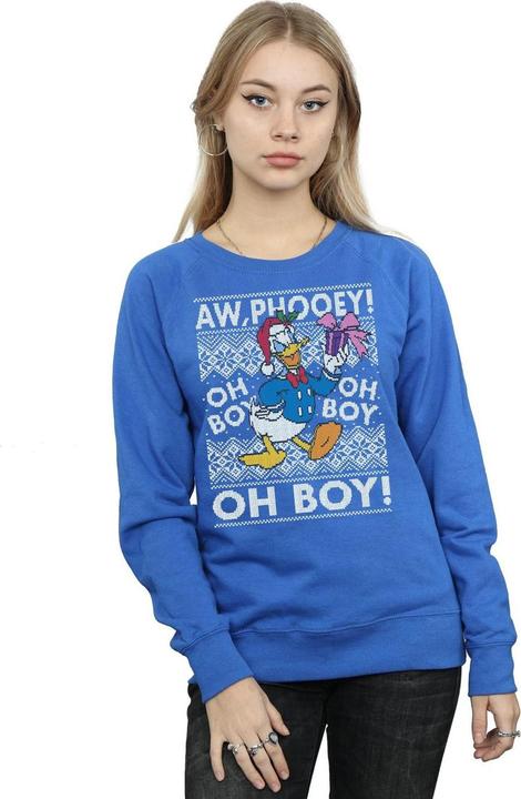 Produktbild Disney Donald Duck Christmas Fair Isle Sweatshirt (S)