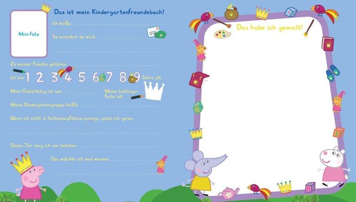 Produktbild Panini Peppa - Meine Kindergartenfreunde (Deutsch, Panini, 2014)
