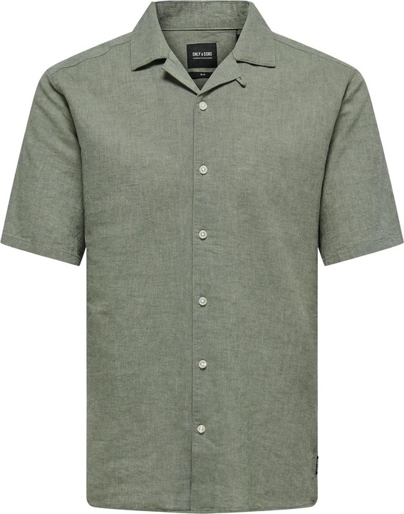 Only & Sons Einfarbiges Kurzarmhemd (XS)