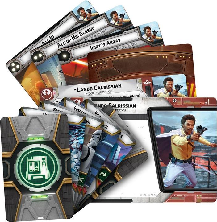 Actual product image FFG FFGD4672 - Lando Calrissian: Star Wars Legion, ages 14+ (extension, DE edition) (German)