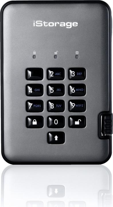 Actual product image iStorage diskAshur Pro2 SSD 512GB FIPS (0.51 TB)