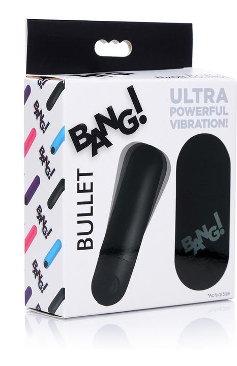 Actual product image XR Brands Ball Vibrator with Remote Control Black