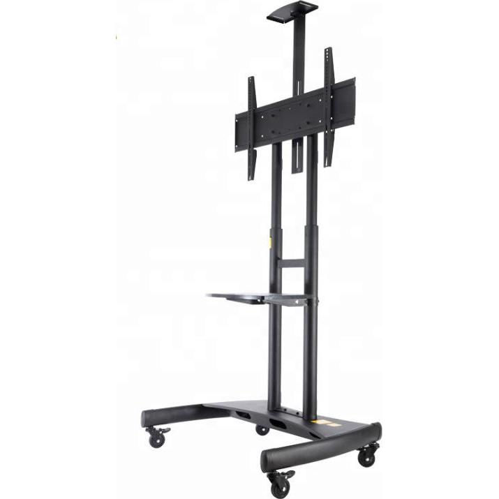 Thumbnail - Uniview STAFFA PAVIMENTO PER TV 65 50KG NPF10020 LOAD 50KG CON RUOTE (Boden, 70", 50 kg), TV Wandhalterung, Schwarz