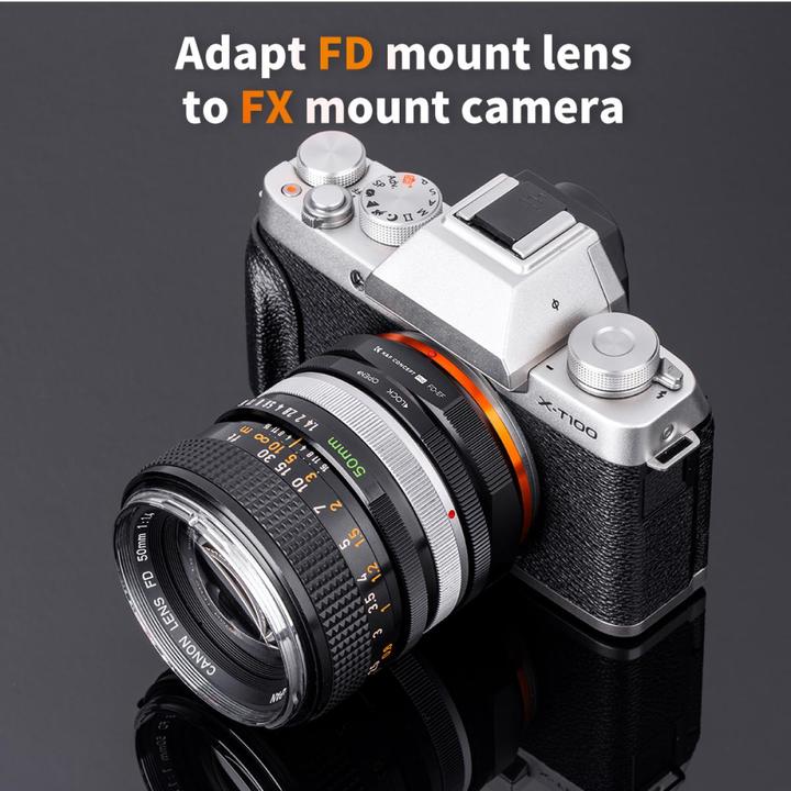 Produktbild K&F Concept M13115 High Precision Lens Adapter Mount, FD-FX