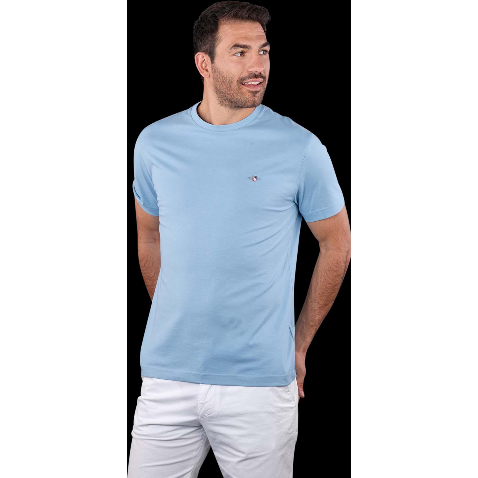 GANT, Herren, Shirt, Regular Fit, Blau, (S)