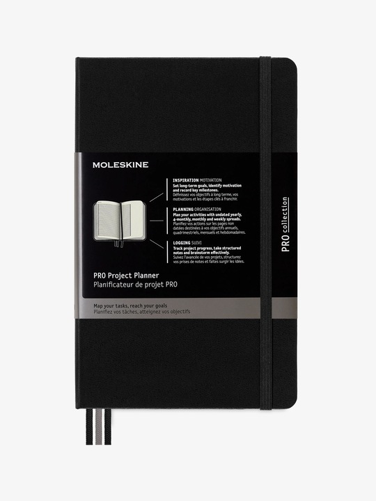 Actual product image Moleskine Per project planner (A5, Lined, Hardcover)