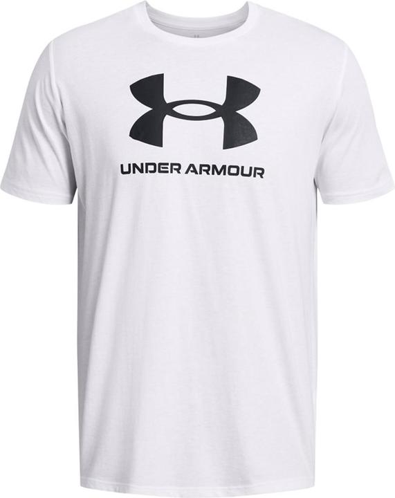 Produktbild Under Armour Sportstyle Logo Herren T-Shirt Weiss 1382911 100 2XL (XXL)